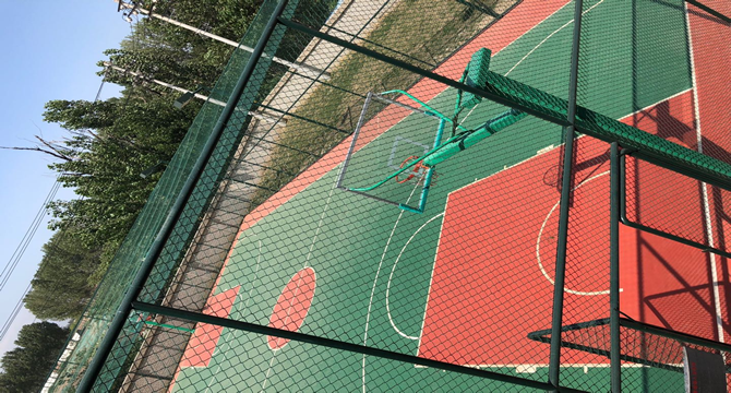 篮球场进场施工安排